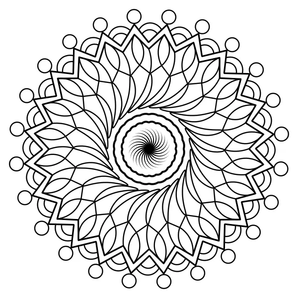 Mandala 2 | Disegni da colorare online per bambini