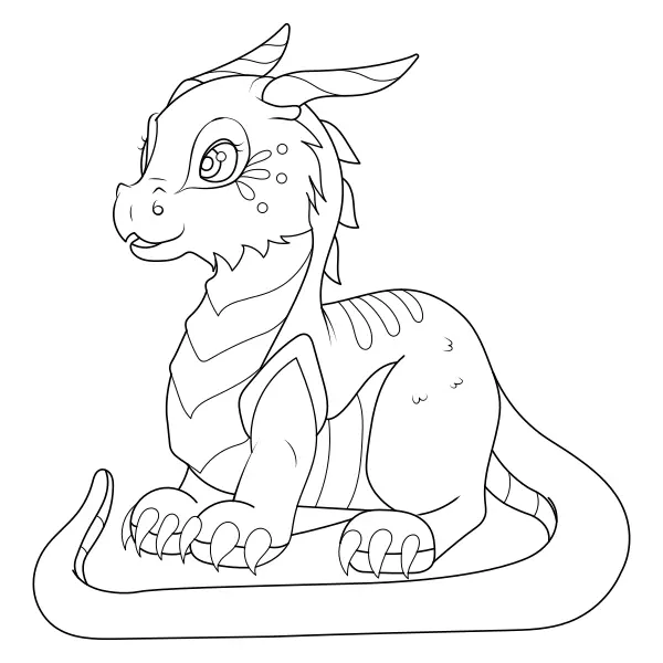 Drago | Disegni da colorare online per bambini