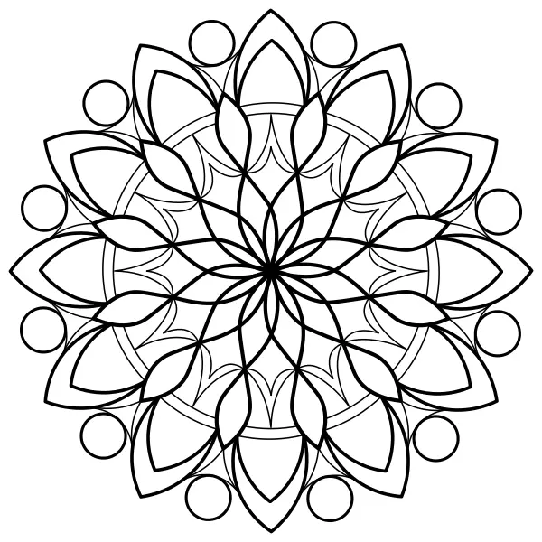 Mandala 5 | Disegni da colorare online per bambini
