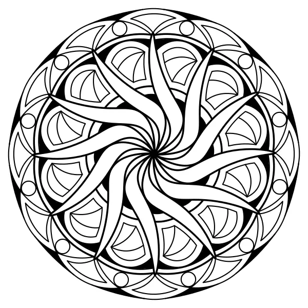 Mandala 6 | Disegni da colorare online per bambini