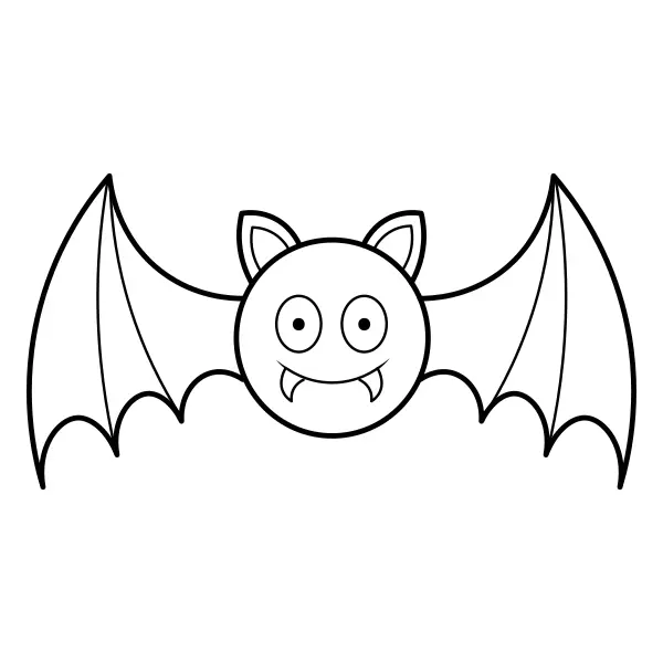 Pipistrello | Disegni da colorare online per bambini