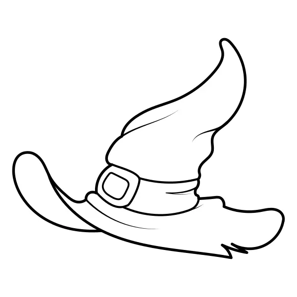 Il cappello da mago | Disegni da colorare online per bambini