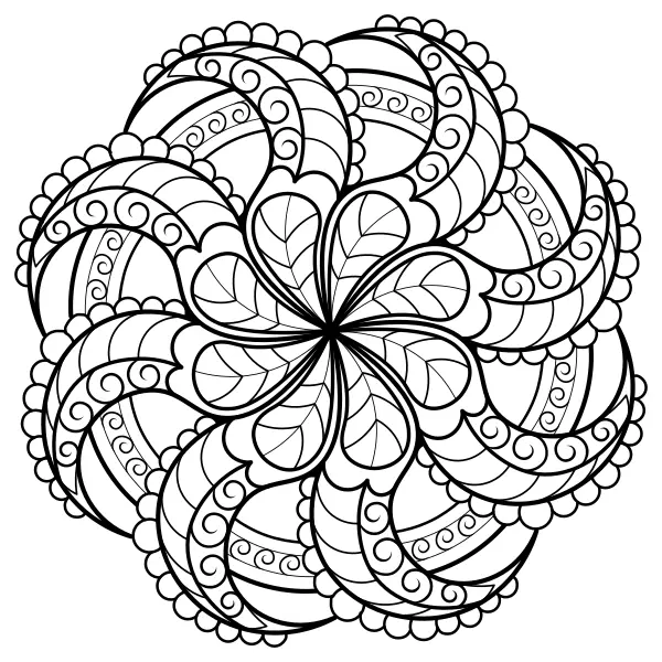Mandala del polpo | Disegni da colorare online per bambini