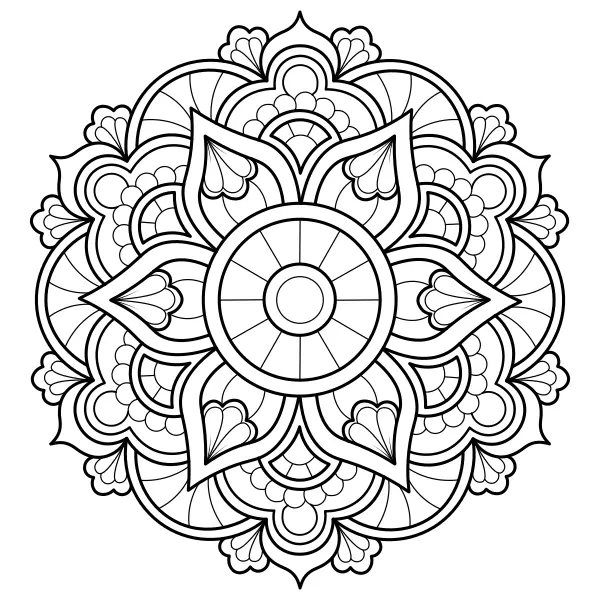 Mandala 11 | Disegni da colorare online per bambini