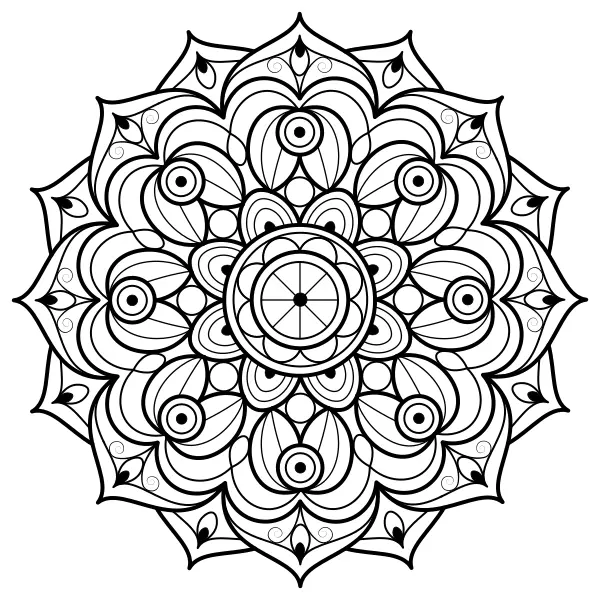 Mandala 15 | Disegni da colorare online per bambini