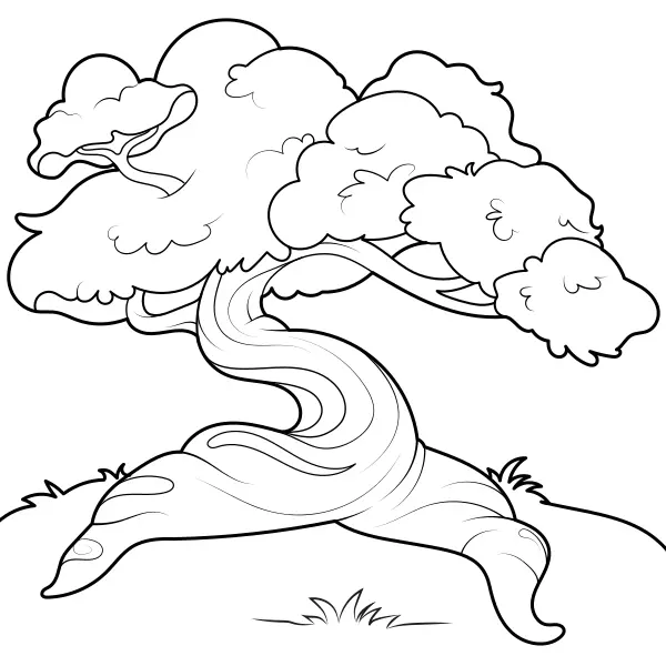 Albero | Disegni da colorare online per bambini