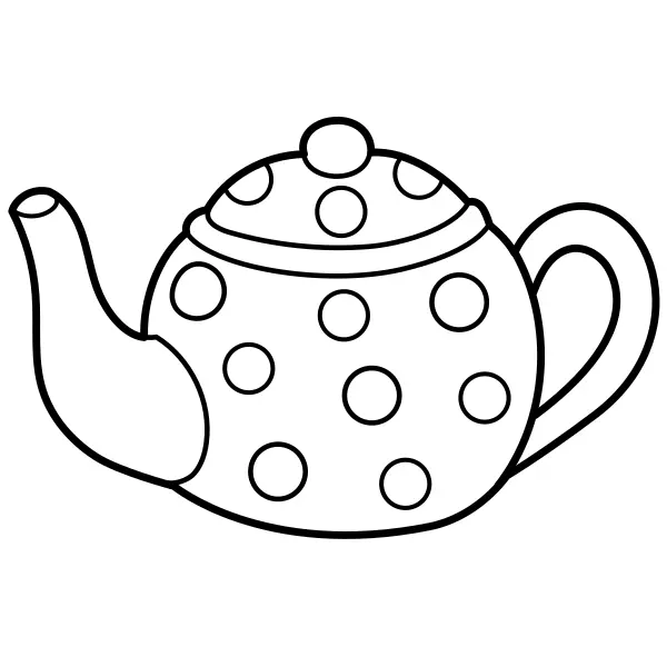 Teiera | Disegni da colorare online per bambini