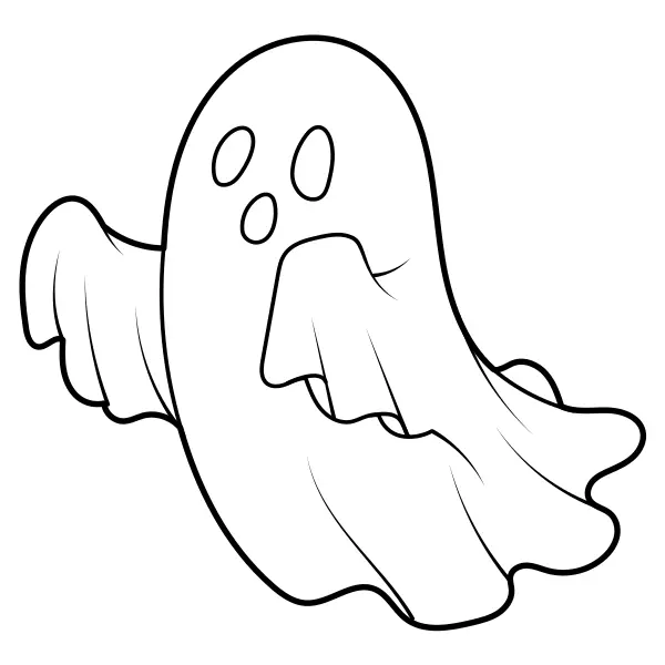 Fantasma | Disegni da colorare online per bambini
