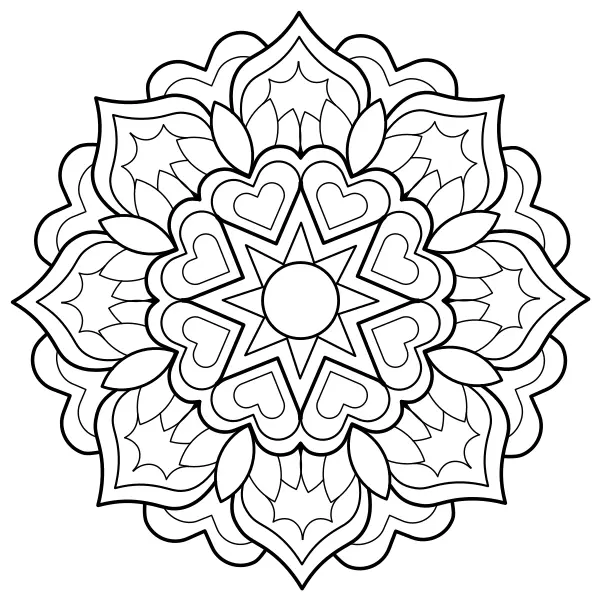 Mandala 19 | Disegni da colorare online per bambini