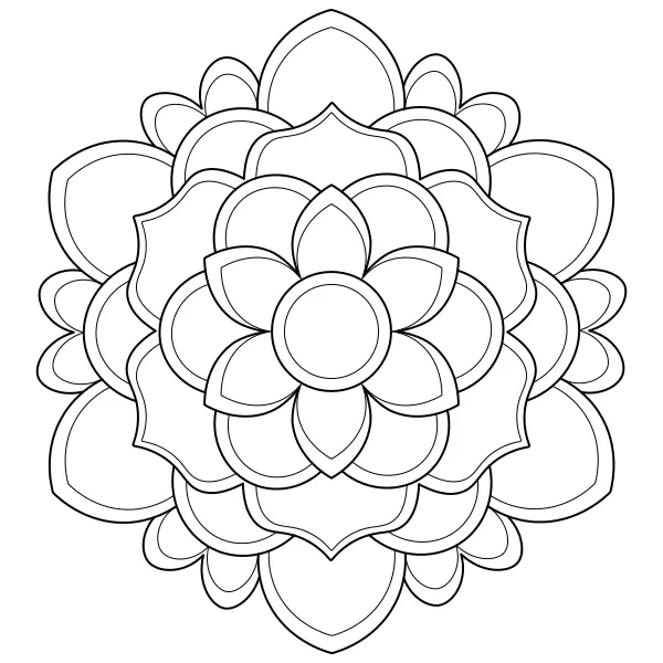 Mandala 62 | Disegni da colorare online per bambini