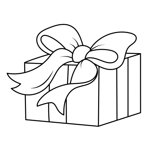 Regalo | Disegni da colorare online per bambini