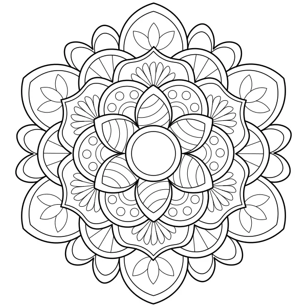 Mandala 20 | Disegni da colorare online per bambini