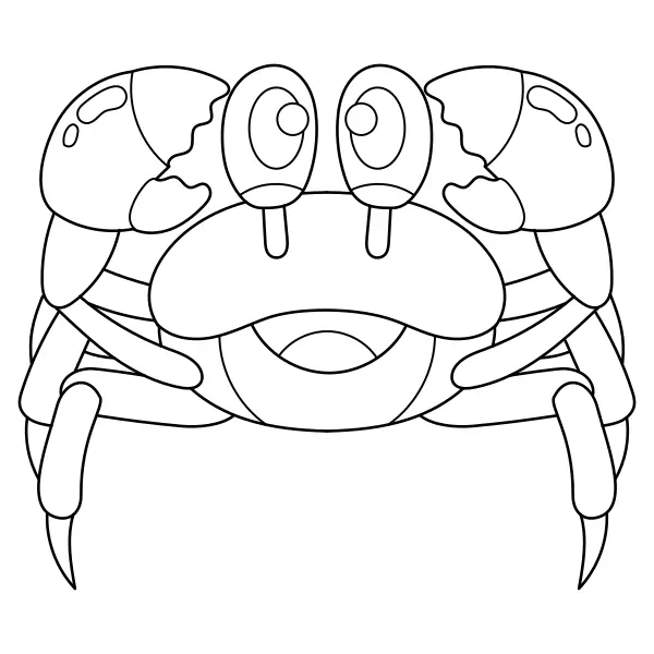 Granchio | Disegni da colorare online per bambini