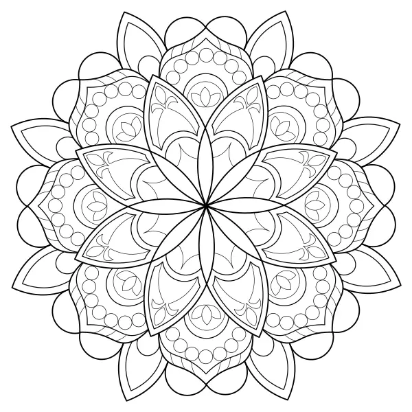 Mandala 22 | Disegni da colorare online per bambini