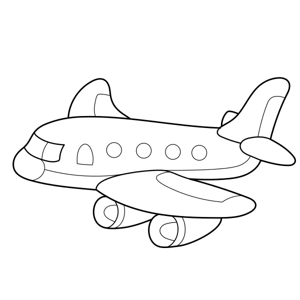 Aereo giocattolo | Disegni da colorare online per bambini