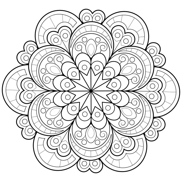 Mandala 23 | Disegni da colorare online per bambini