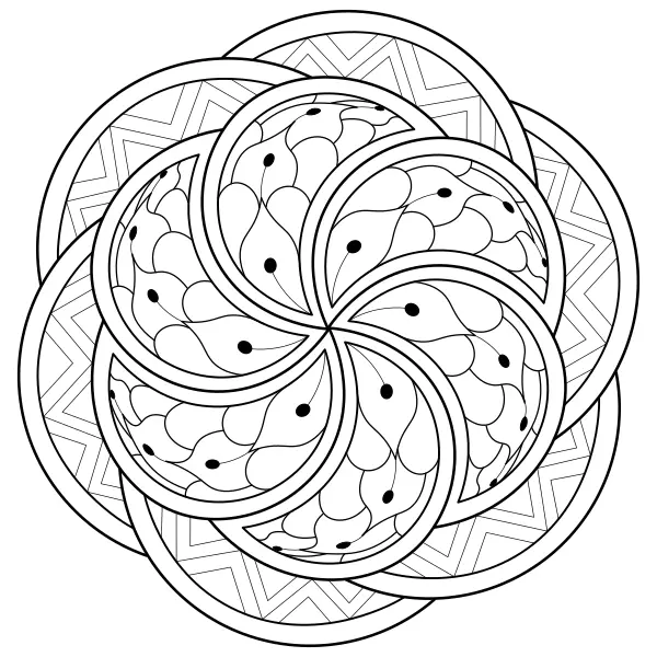 Mandala 24 | Disegni da colorare online per bambini