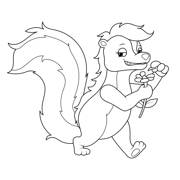 Skunk | Disegni da colorare online per bambini