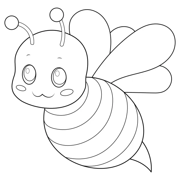 L’ape | Disegni da colorare online per bambini