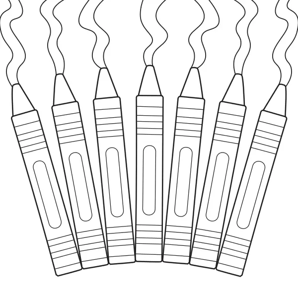 Pastelli | Disegni da colorare online per bambini