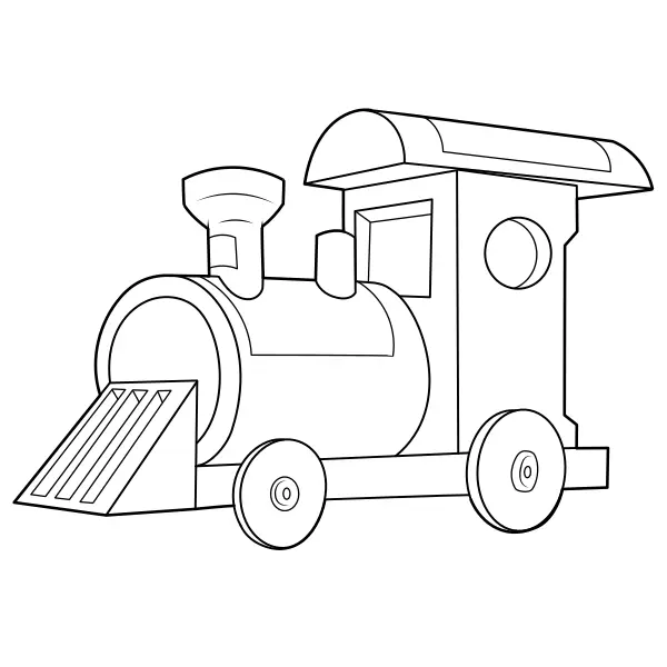 Locomotiva | Disegni da colorare online per bambini
