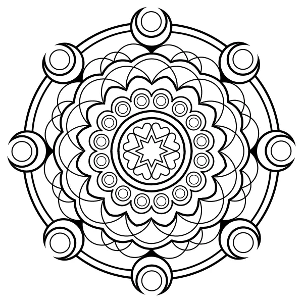 Mandala 28 | Disegni da colorare online per bambini