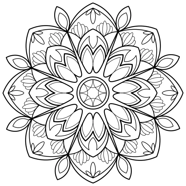 Mandala 30 | Disegni da colorare online per bambini