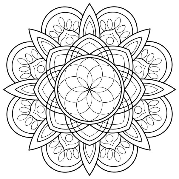 Mandala 33 | Disegni da colorare online per bambini