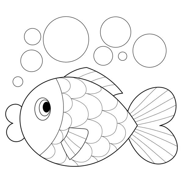 Pesce | Disegni da colorare online per bambini