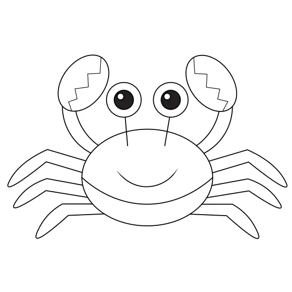 Granchio | Disegni da colorare online per bambini