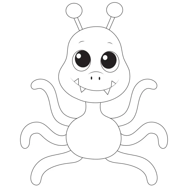 Alieno | Disegni da colorare online per bambini