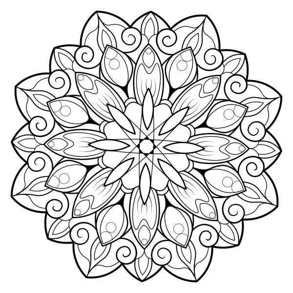 Mandala 38 | Disegni da colorare online per bambini