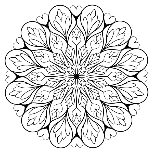 Mandala 40 | Disegni da colorare online per bambini