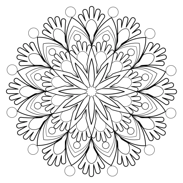 Mandala 42 | Disegni da colorare online per bambini