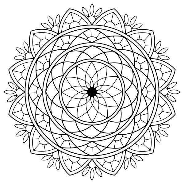 Mandala 43 | Disegni da colorare online per bambini