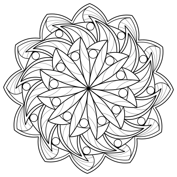 Mandala 44 | Disegni da colorare online per bambini