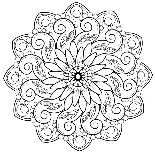 Mandala 54 | Disegni da colorare online per bambini