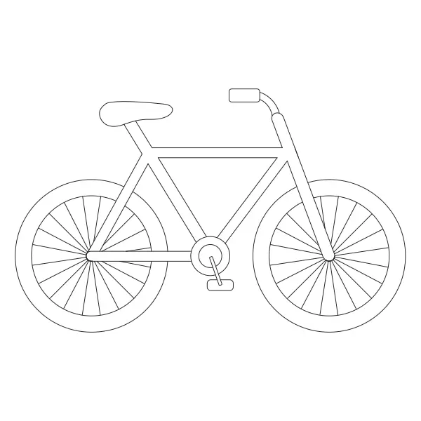 Bicicletta | Disegni da colorare online per bambini
