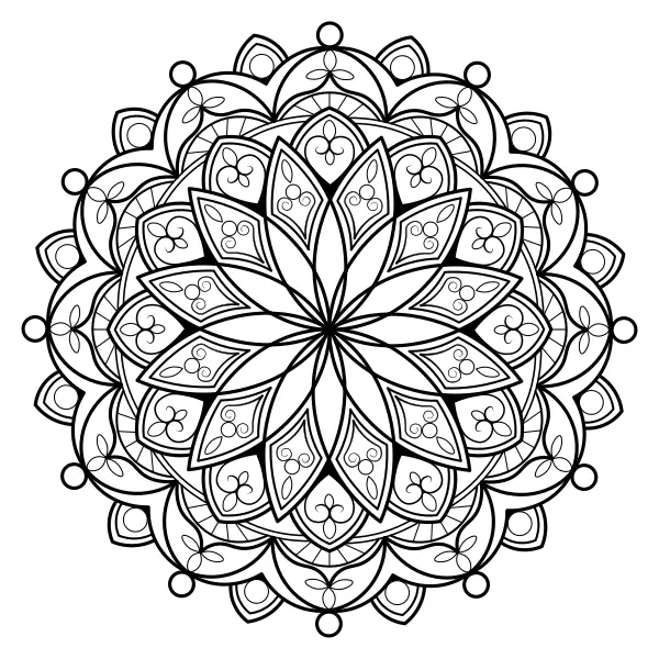 Mandala 55 | Disegni da colorare online per bambini
