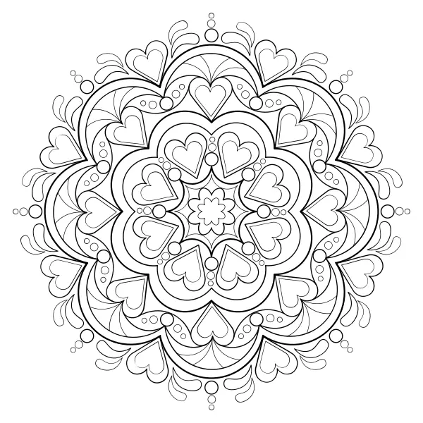 Mandala 57 | Disegni da colorare online per bambini