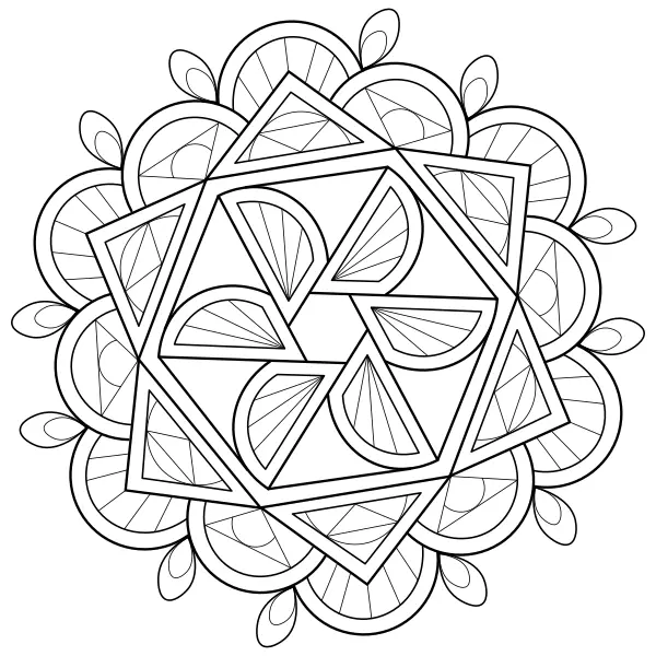 Mandala 58 | Disegni da colorare online per bambini