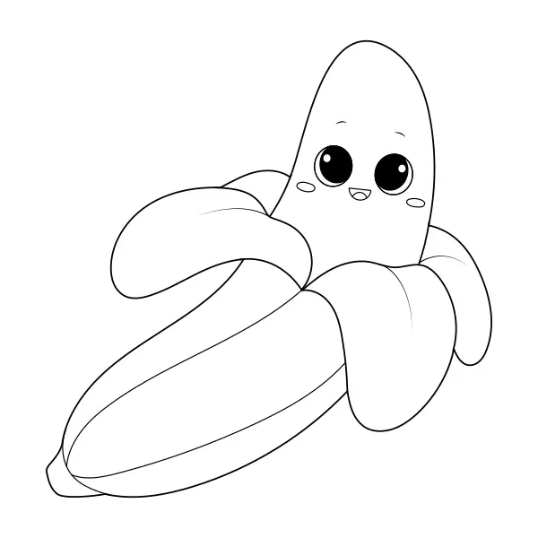 Banana | Disegni da colorare online per bambini