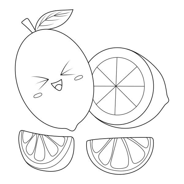 Limone | Disegni da colorare online per bambini