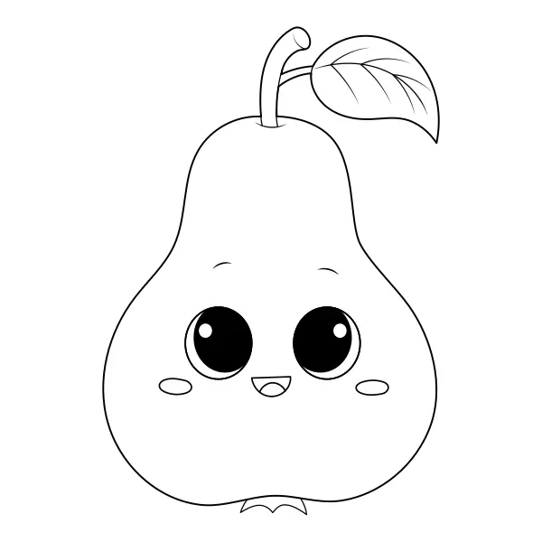 Pera | Disegni da colorare online per bambini