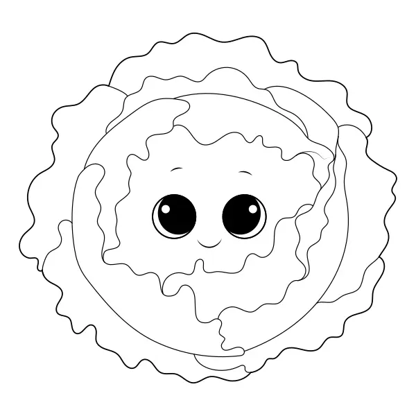 Lattuga | Disegni da colorare online per bambini