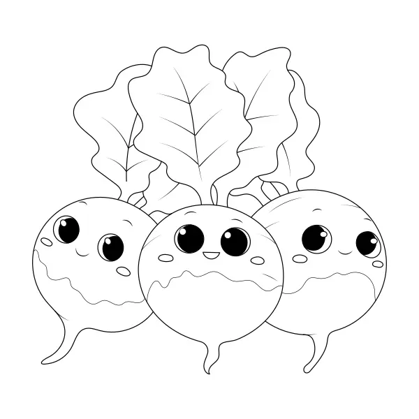 Ravanelli | Disegni da colorare online per bambini