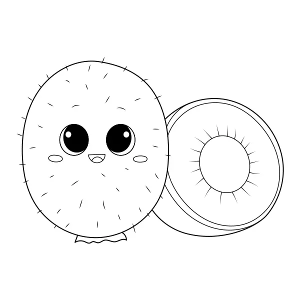Kiwi | Disegni da colorare online per bambini