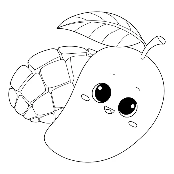 Mango | Disegni da colorare online per bambini