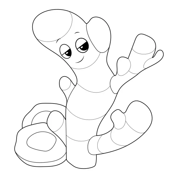 Zenzero | Disegni da colorare online per bambini